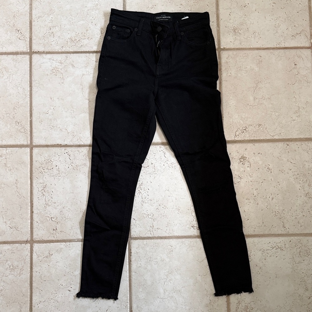 Lucky Brand Bridget Skinny Jeans - Raw Hem